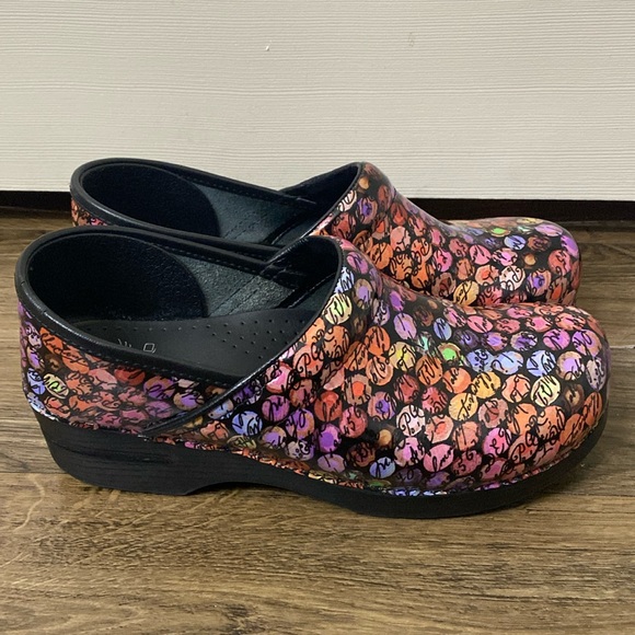 Dansko Professional Clog Multi Color Comfort Size 41 - Picture 2 of 8
